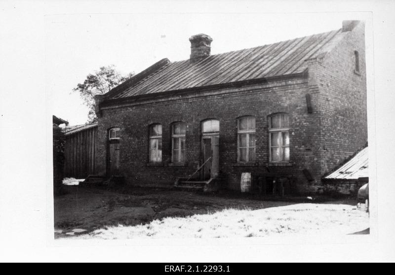 A washing kitchen at the Sindi Cleaner Factory, where in 1917. Employees' meetings were held.