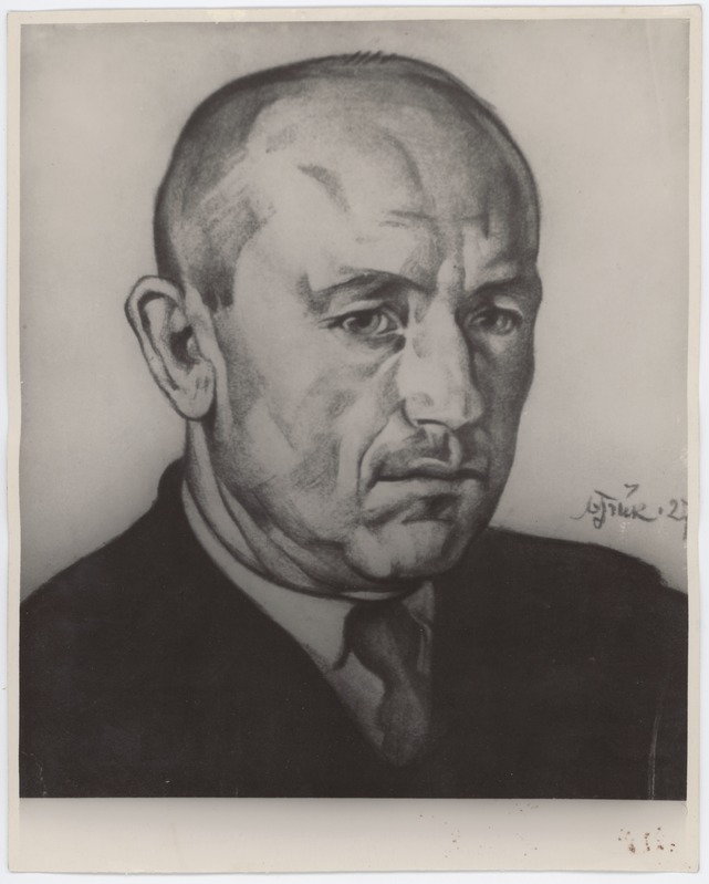 N.Triigi söejoonistus A.H.Tammsaarest
