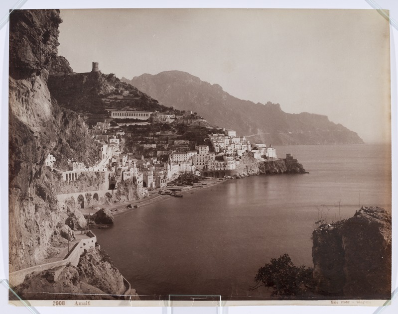 Vaade Amalfi linnale Itaalias