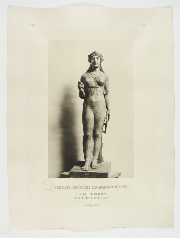 Isise figuur. Skulptuur Napoli Rahvusmuuseumis