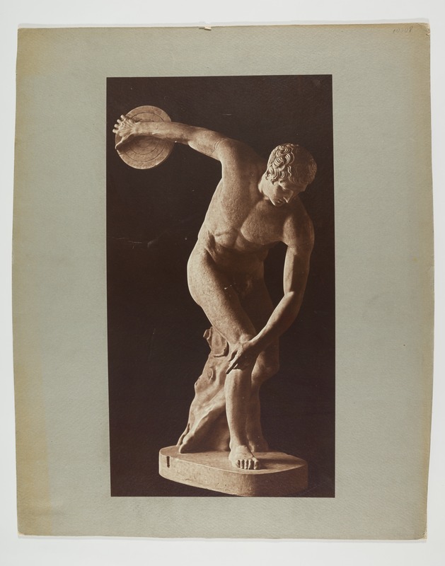 Kettaheitja (Discobolos). Skulptuur