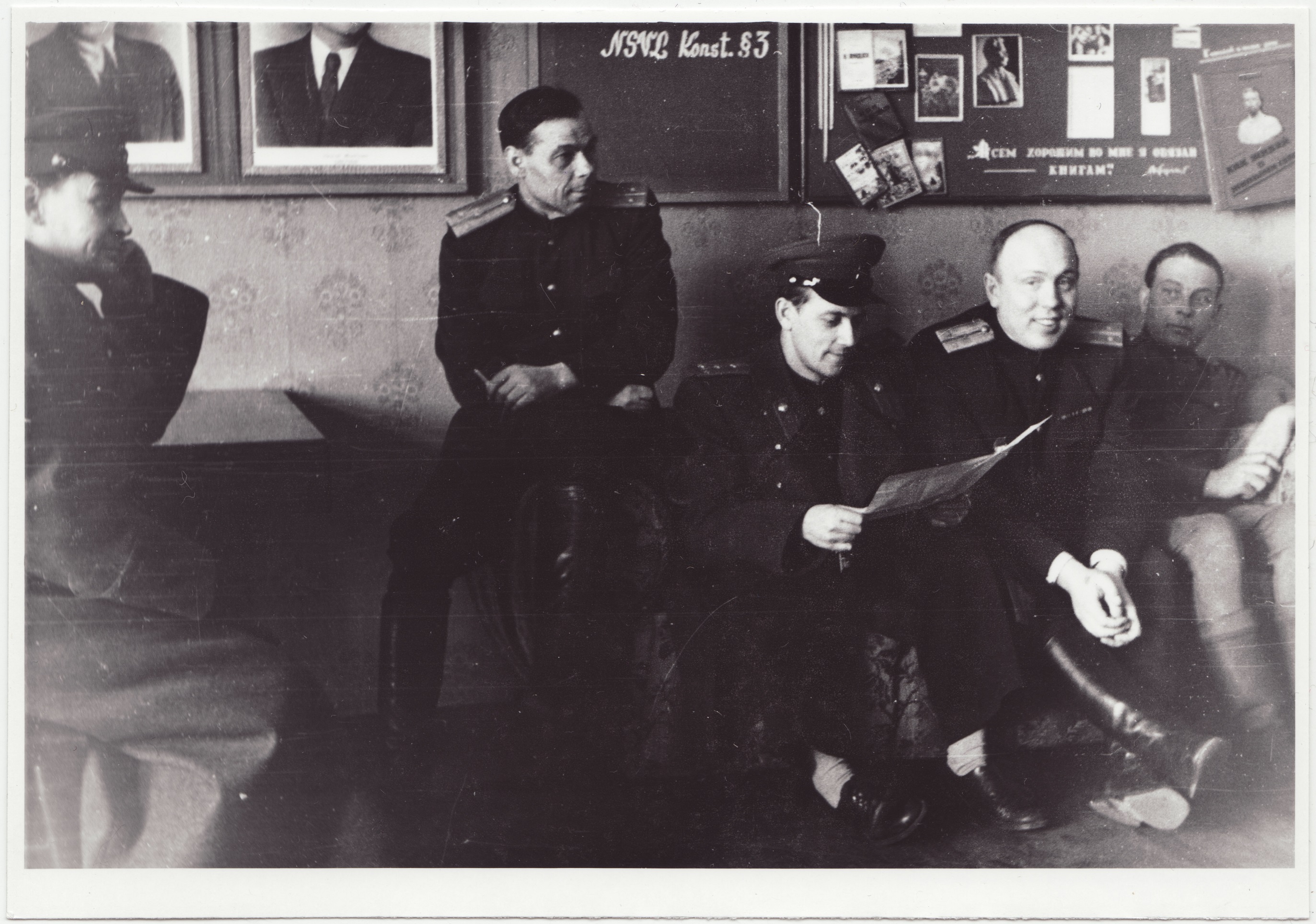 Tuletõrje Valitsuse punanurgas, 1951.a.