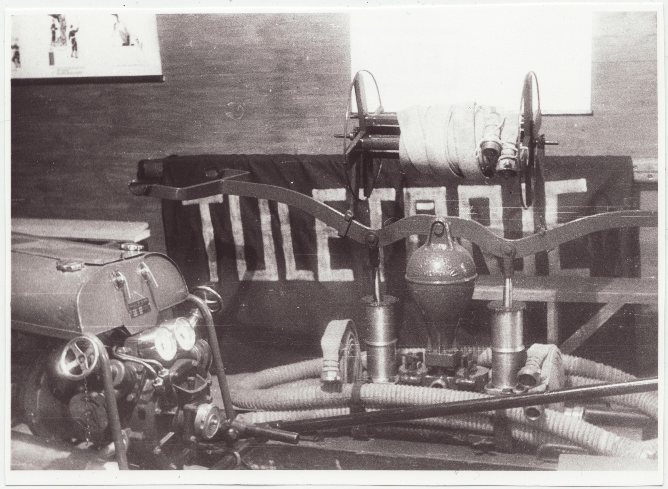 Jõgeva raj. "Ühistöö" kolhoosi VTS tulekustutustehnika, 1953.a.