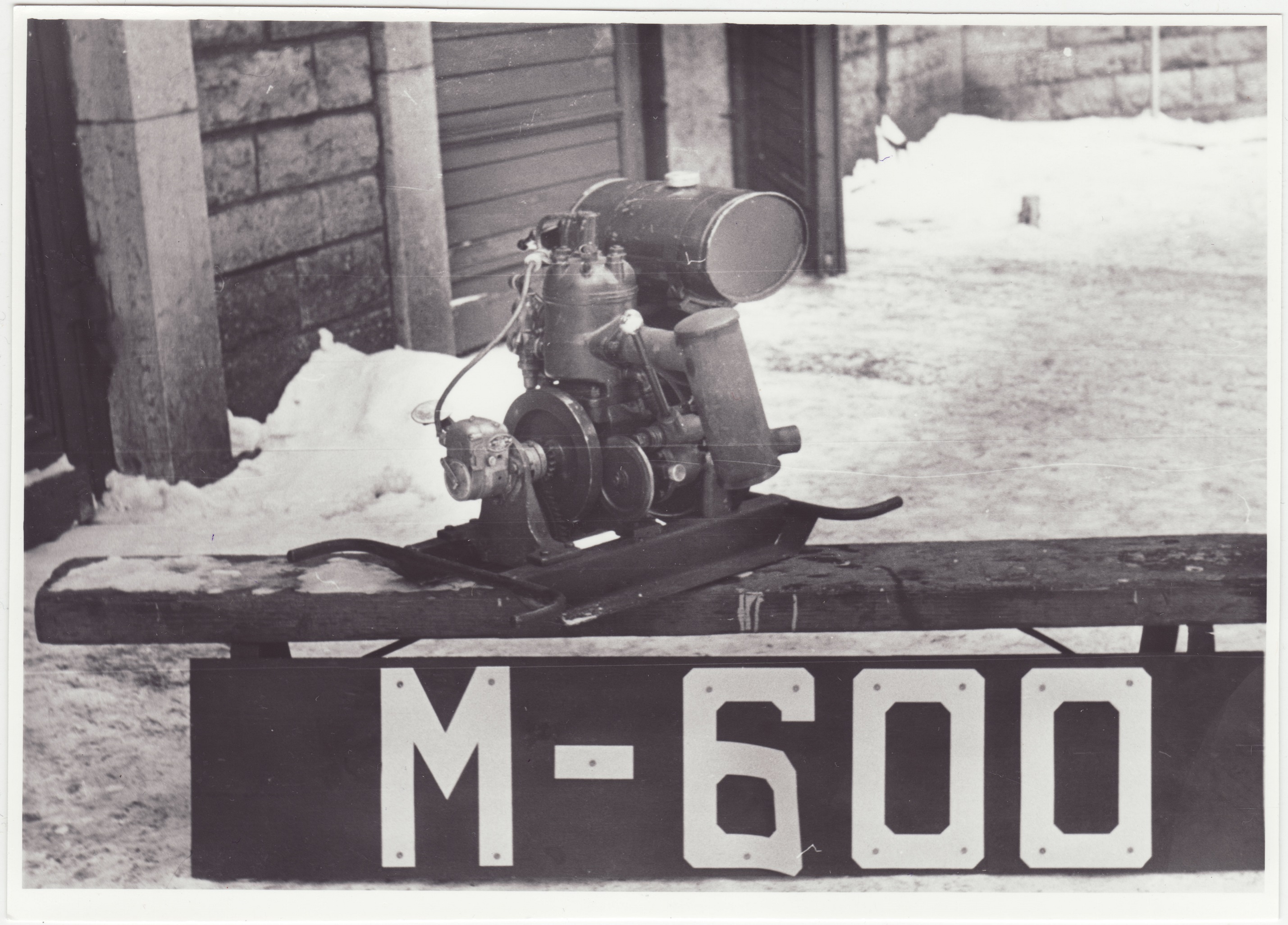 Mootorpump M-600, 1956.a.