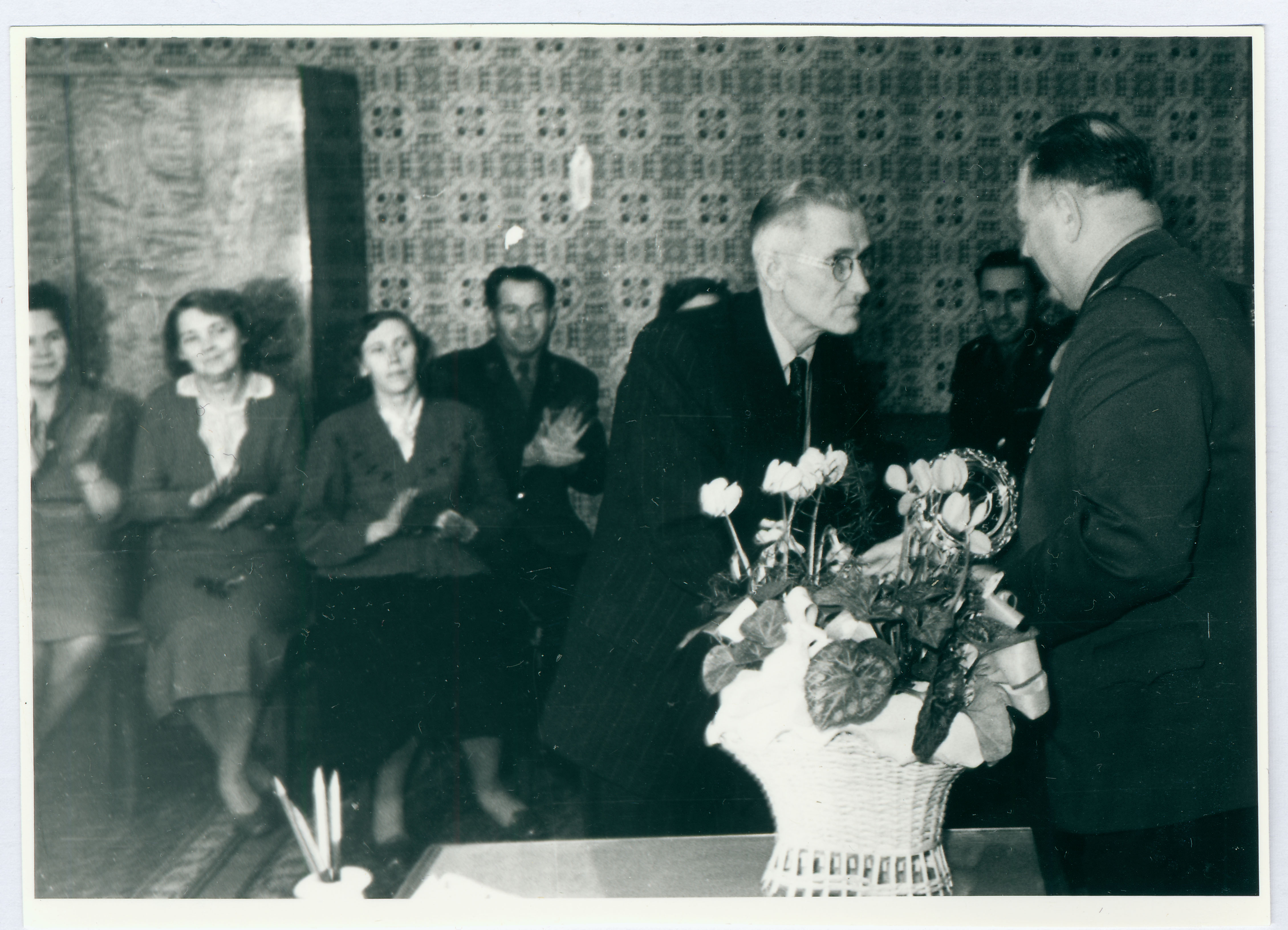 Johann Rätsepa pensionile saatmine 1960