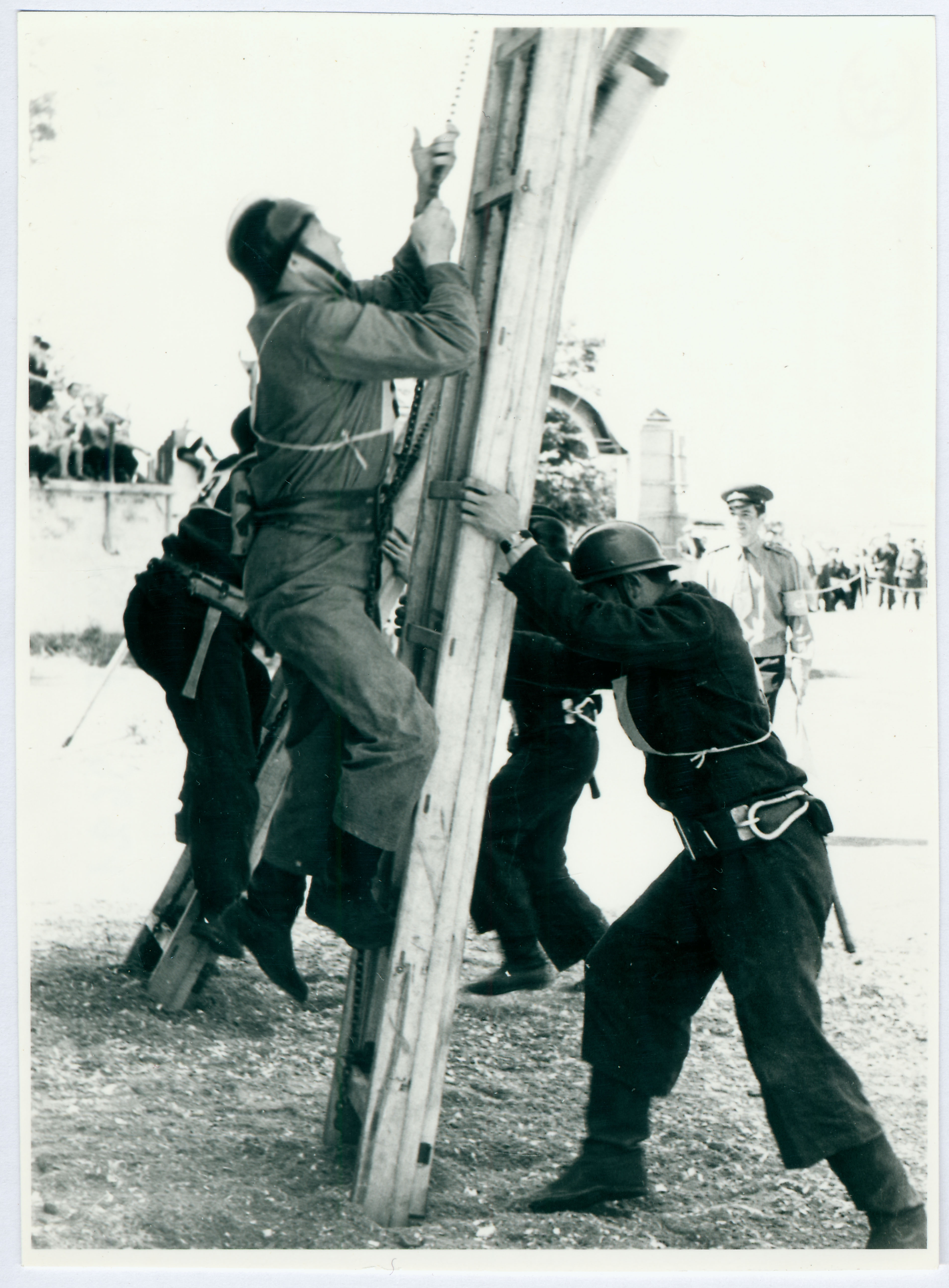 3. Balti tuletõrjespordi spartakiaad: Tõmbredelite püstitamine, 1963.a.