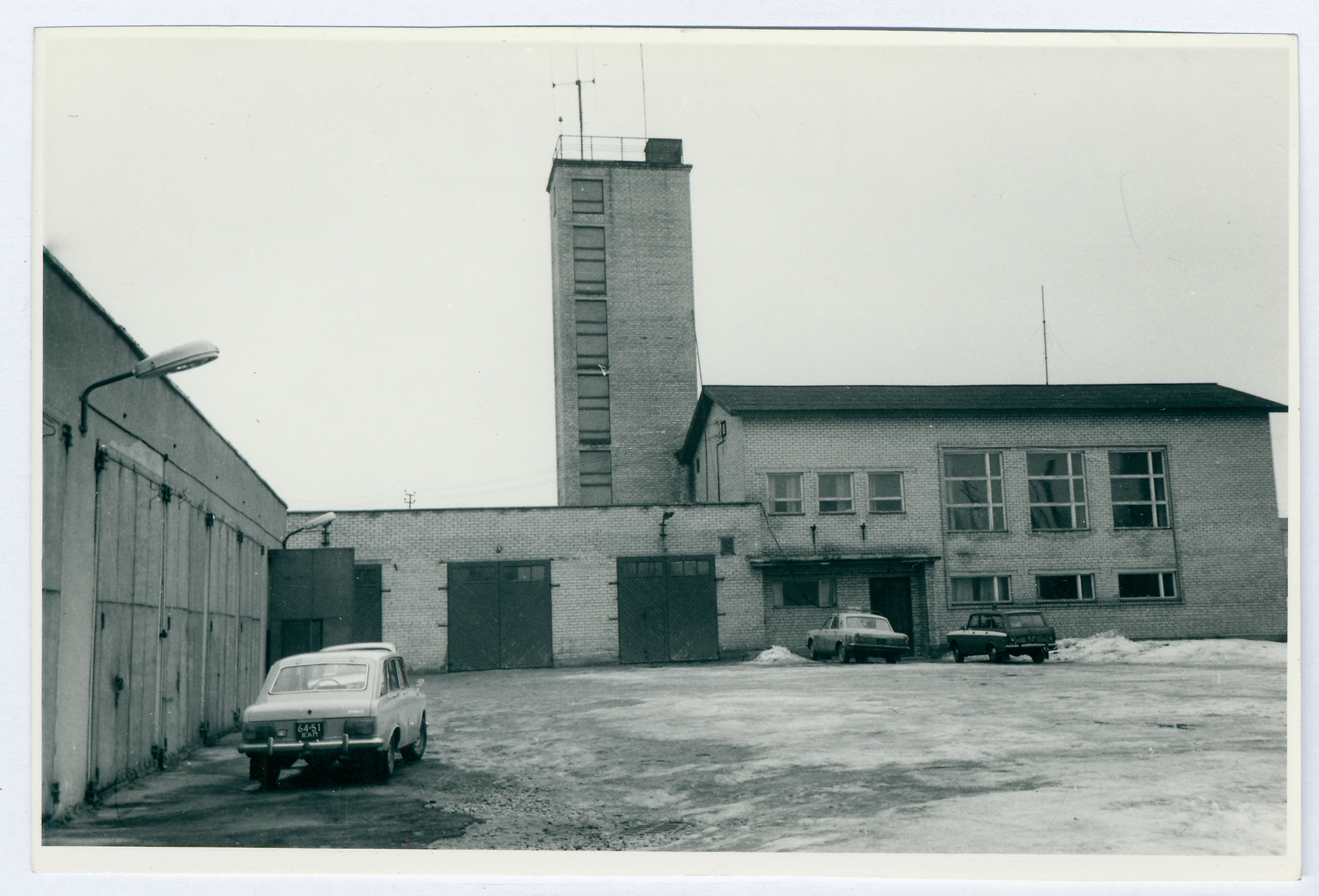 Paide tuletõrjeühingu hoone 1983.