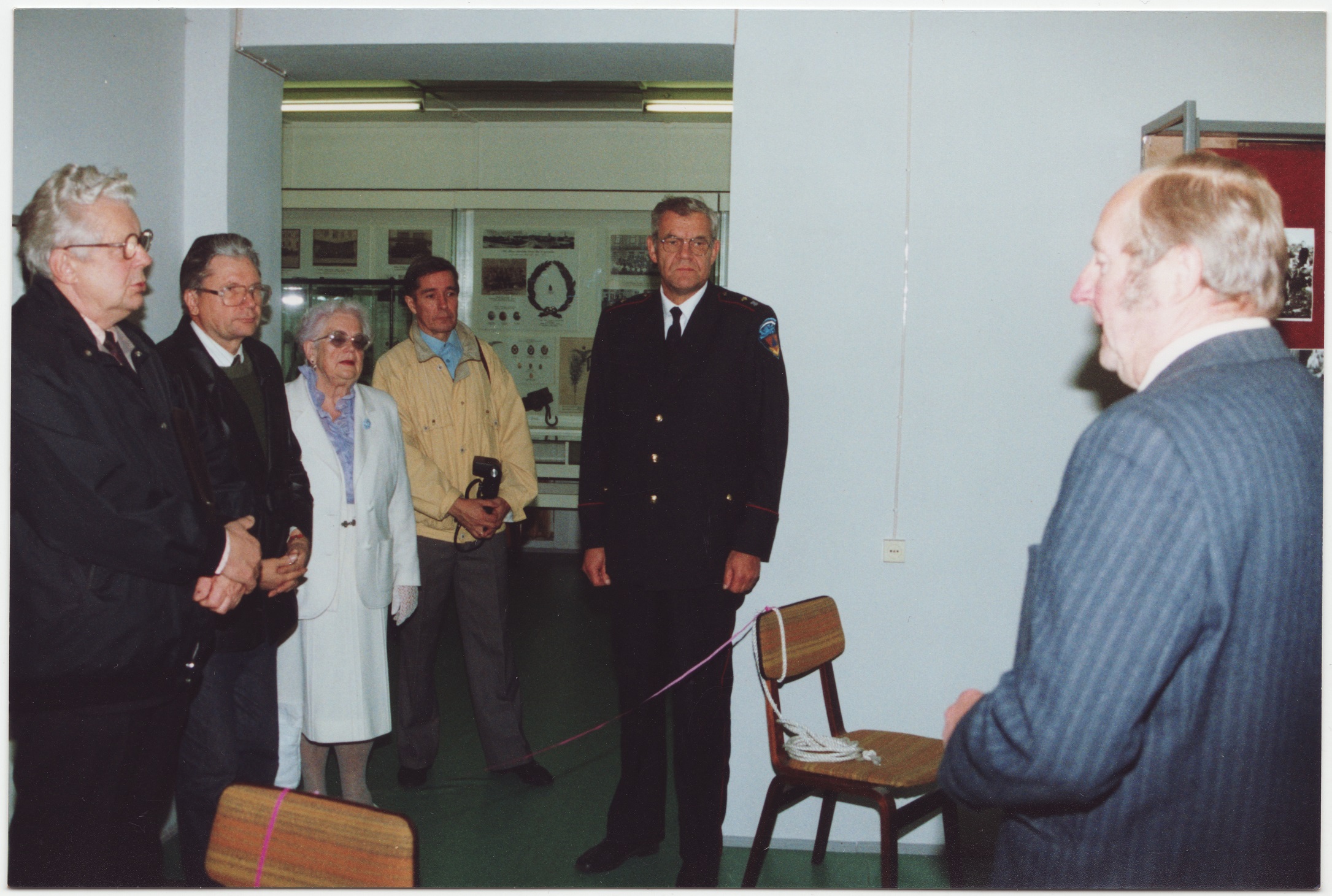Johannes Lillmaa fotonäituse avamine, 1994.a.