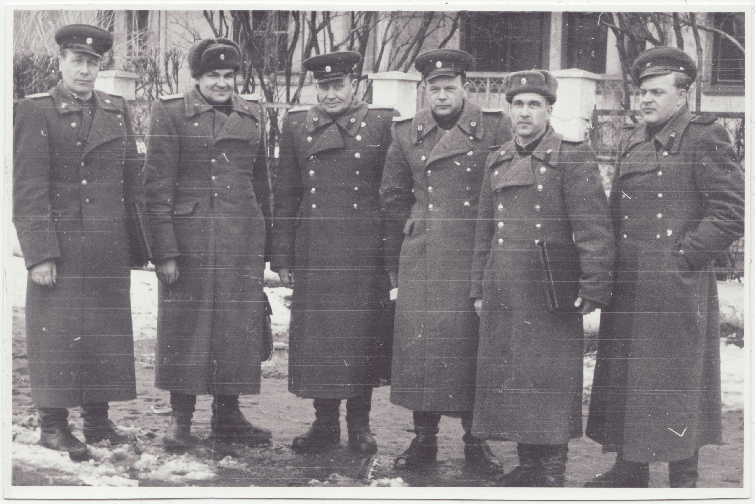 Tuletõrje Valitsuse komisjon Pärnu LTK kontrollimas, 1956.a.