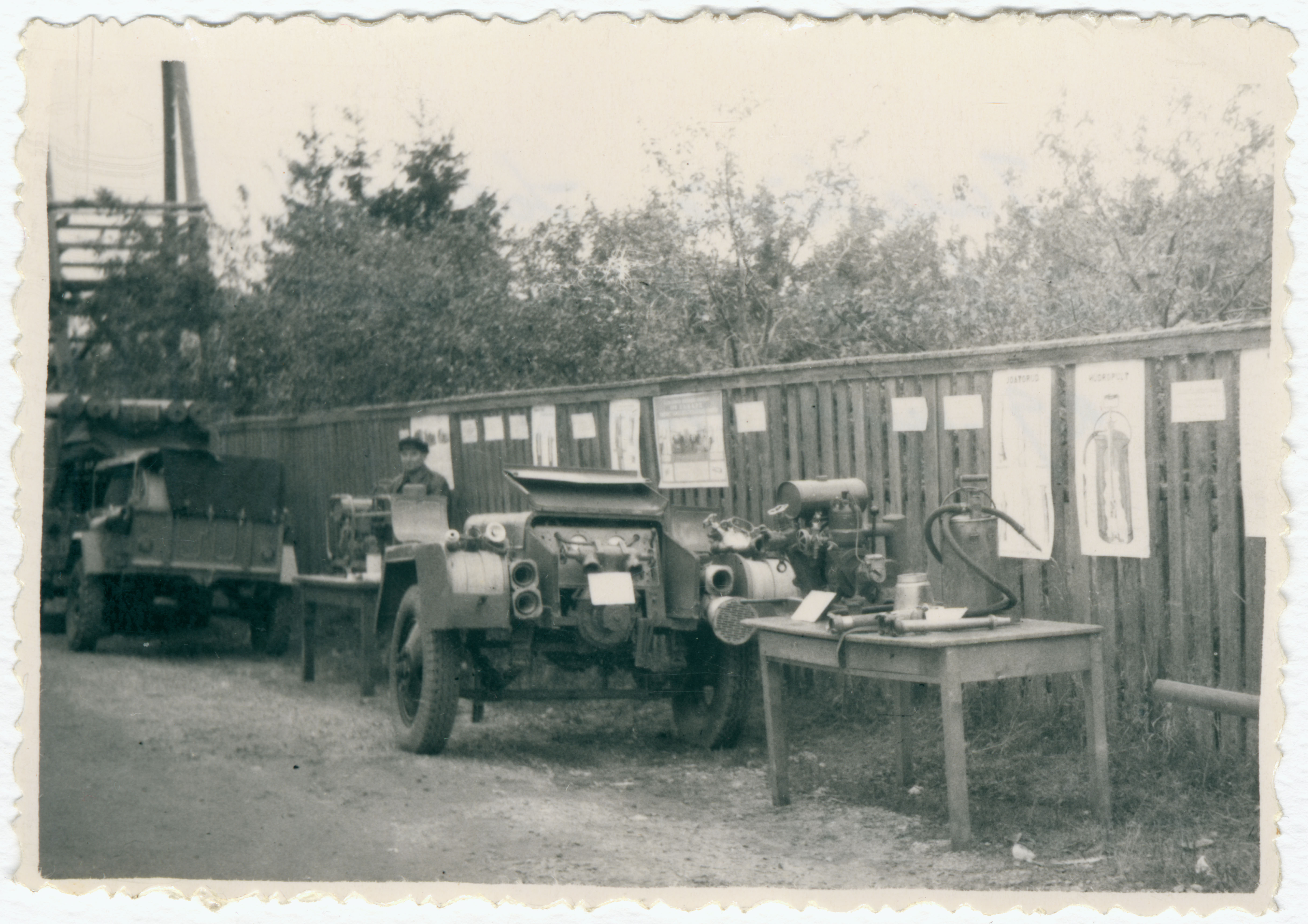 Tuletõrjetehnika näitus Pärnu-Jaagupi rajoonis, 1957.a.