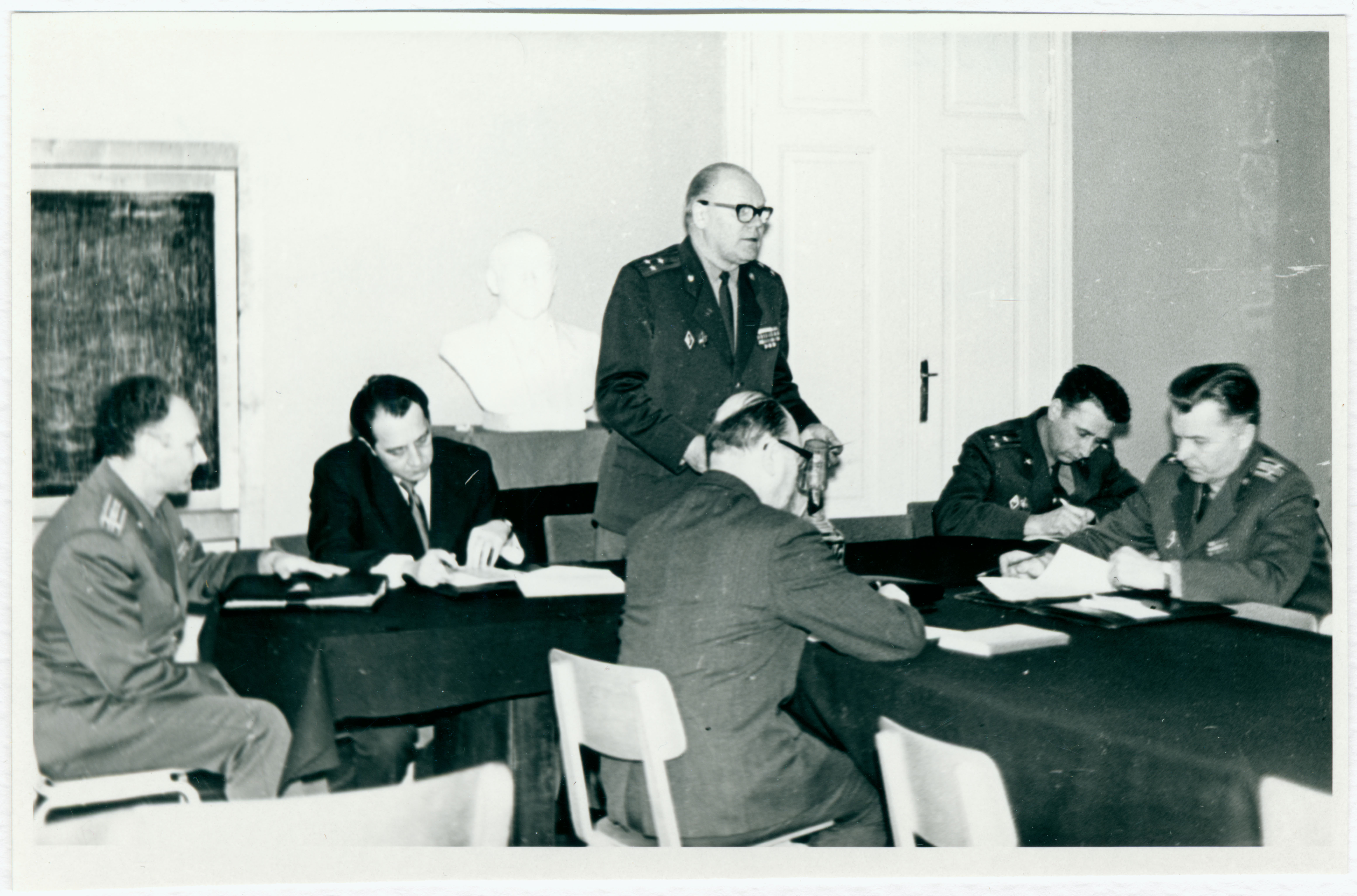Tuletõrjujate nõupidamine Siseministeeriumis, 1974.a.