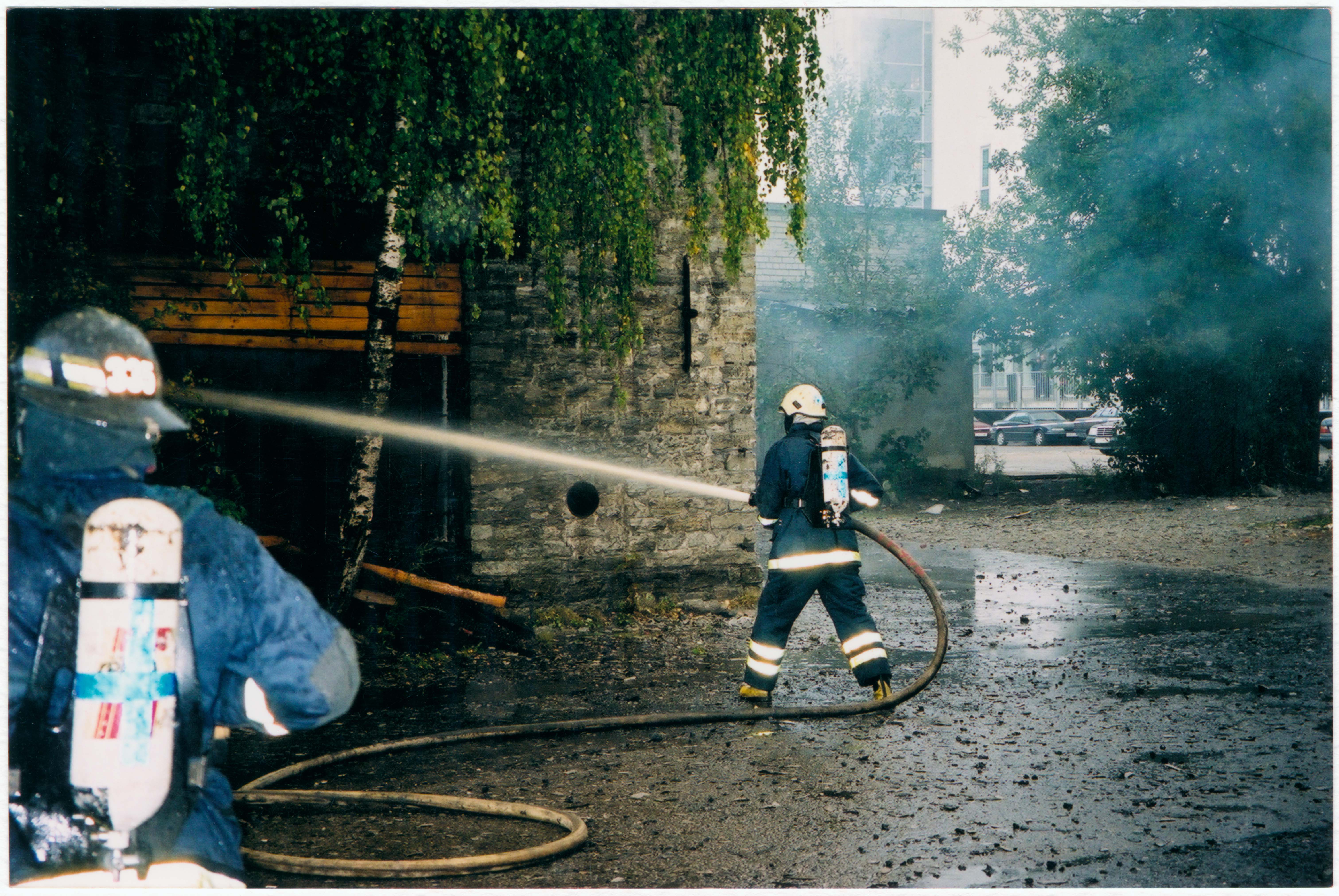 Tulekahju Rotermanni kvartalis