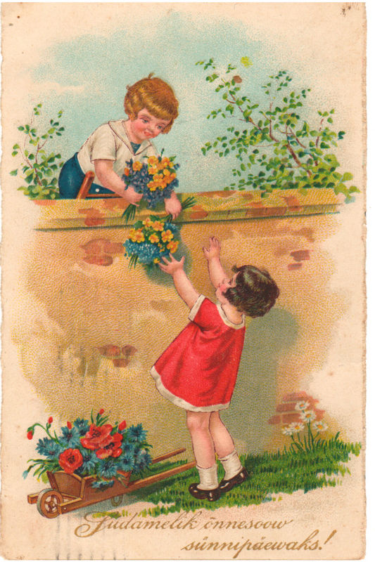 Postkaart, Südamlik õnnesoov sünnipäevaks!