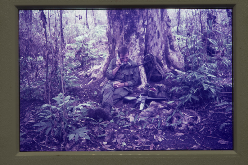 Sõdur Vietnamis puu all