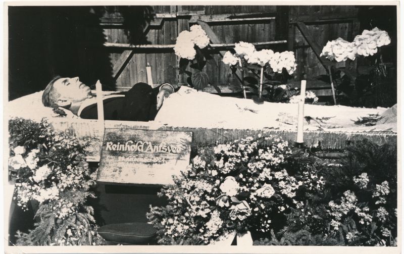 Foto. Haapsalu jsk. montööri Reinhold Antsvee matused, 1968