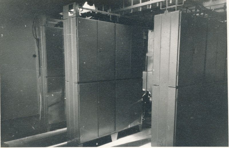 Foto. Risti automaatjaama laiendus 1978.