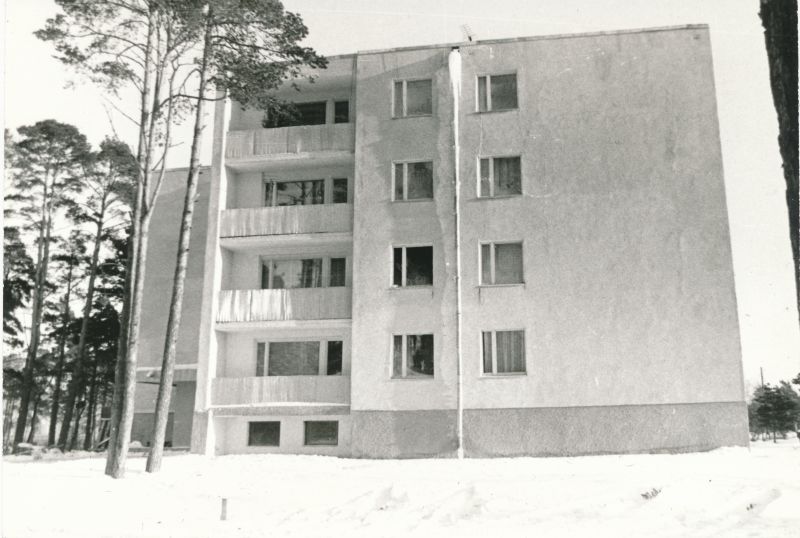 Foto. Sidehoone elamukorpus Tamme 21a. Foto V. Pärtel, 1976
