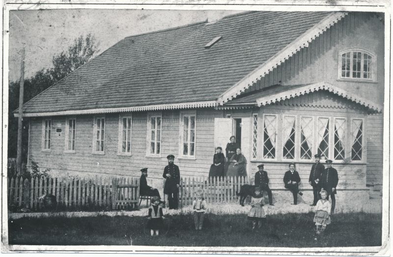 Foto. Kärdla Postimaja 1911 (?).