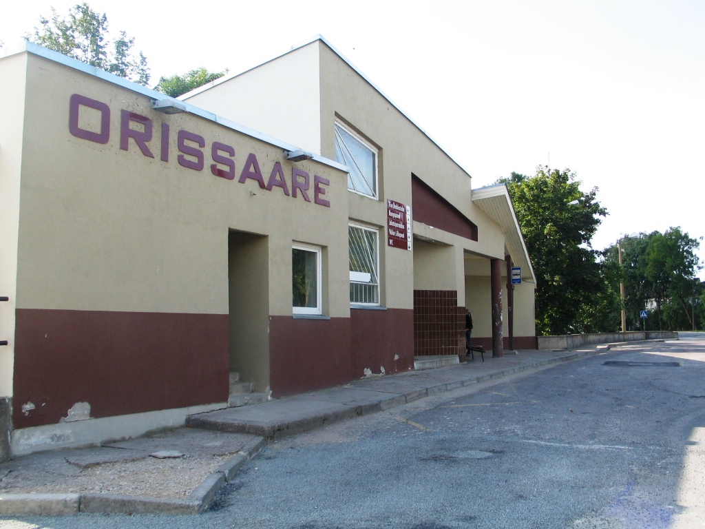 Orissaare bus stop.047 - Bus stop in Orissaare