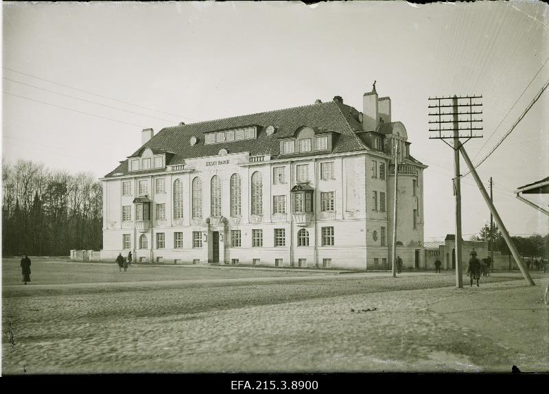 View of the building of the Viljandi Department of Eesti Pank.
