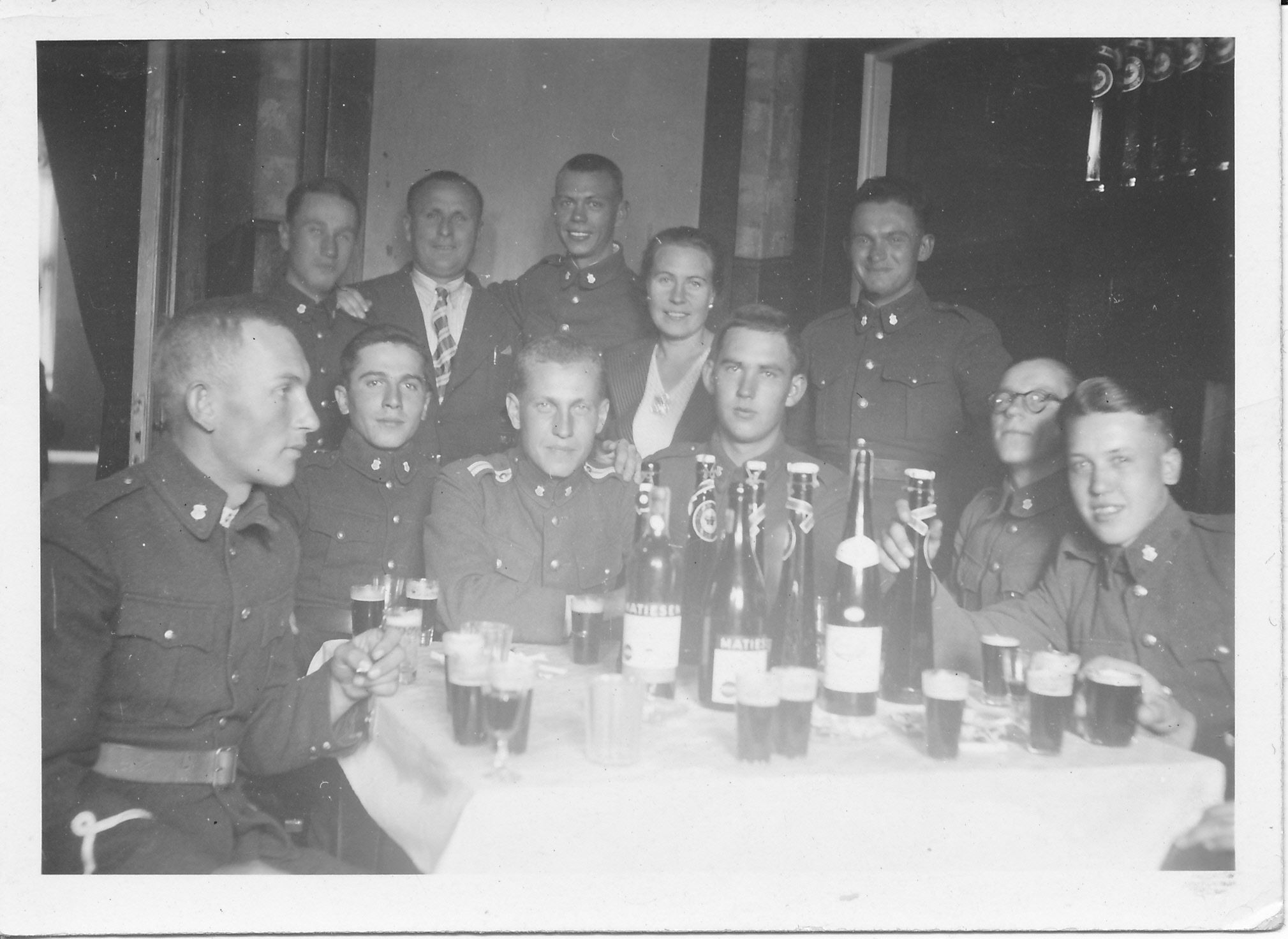 Eesti Vabariigi sõjavägi, 1939.a. sügis, aspirandi paelte õnnistamine