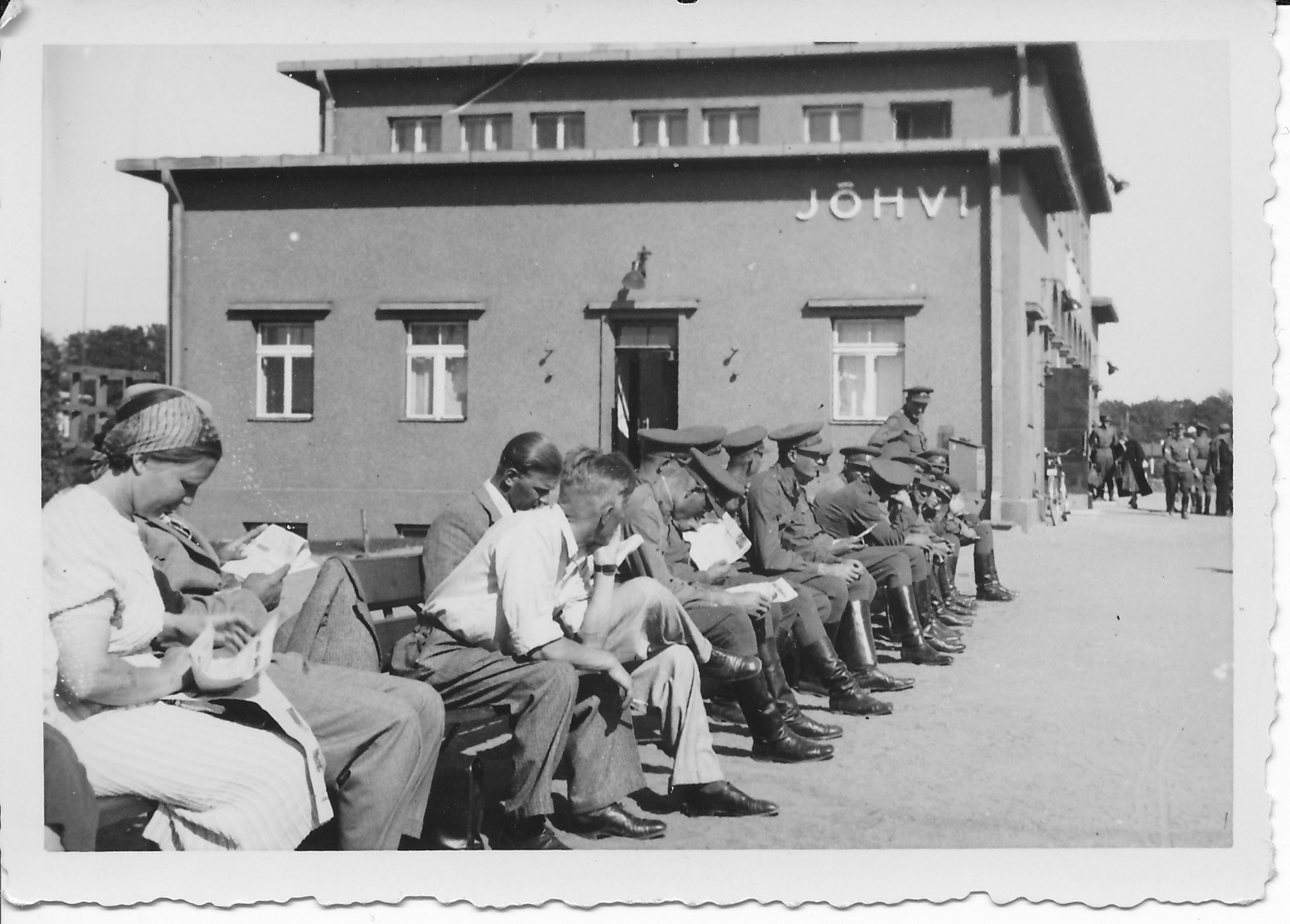 Eesti Vabariigi sõjavägi, Jõhvi jaamas, suvi 1939.a.