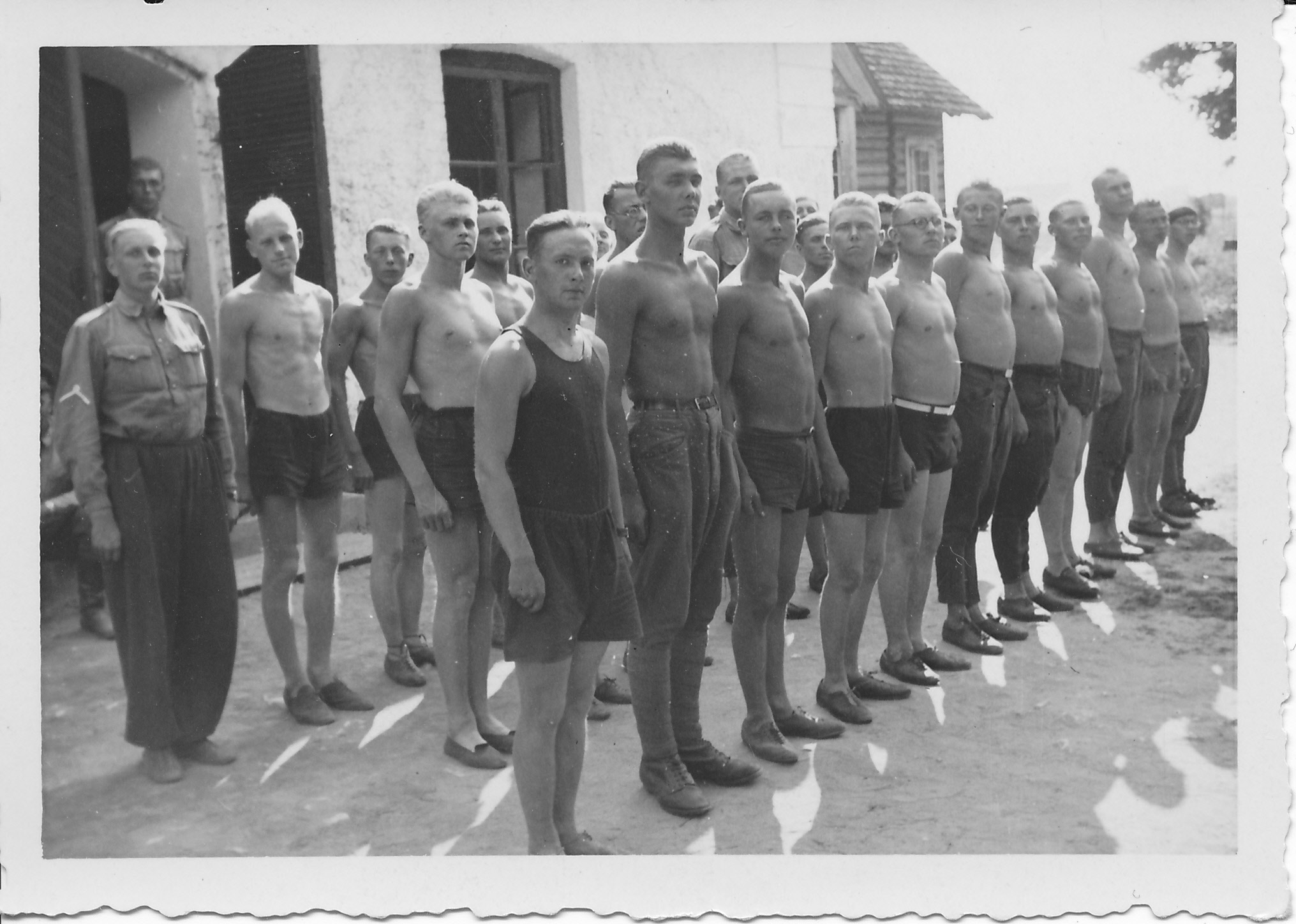 Eesti Vabariigi sõjavägi.1939.a. suvel õhugrupi laagris.