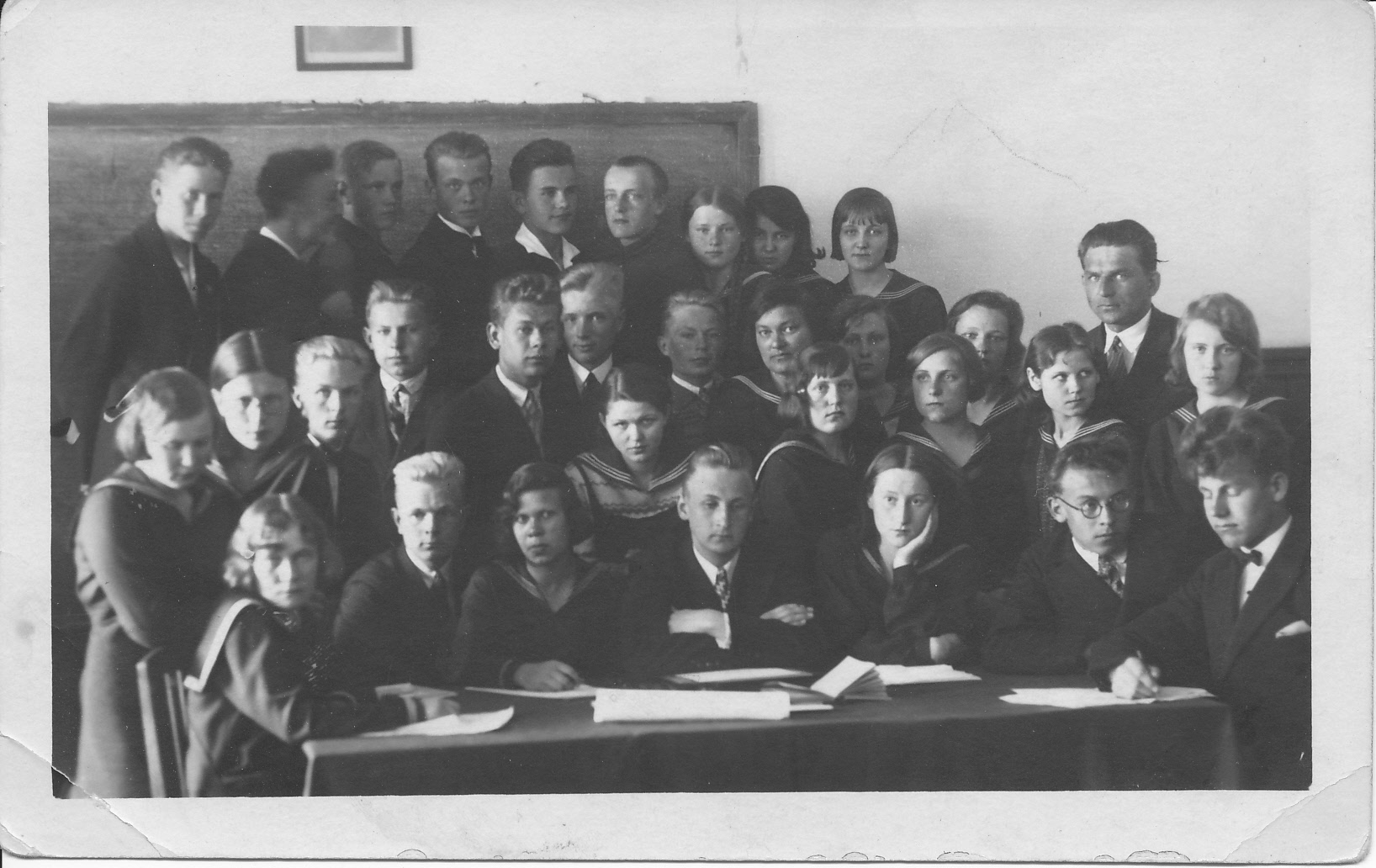 Läänemaa Õpetajate Seminari III klass kirjanduslik kohus "Juha"