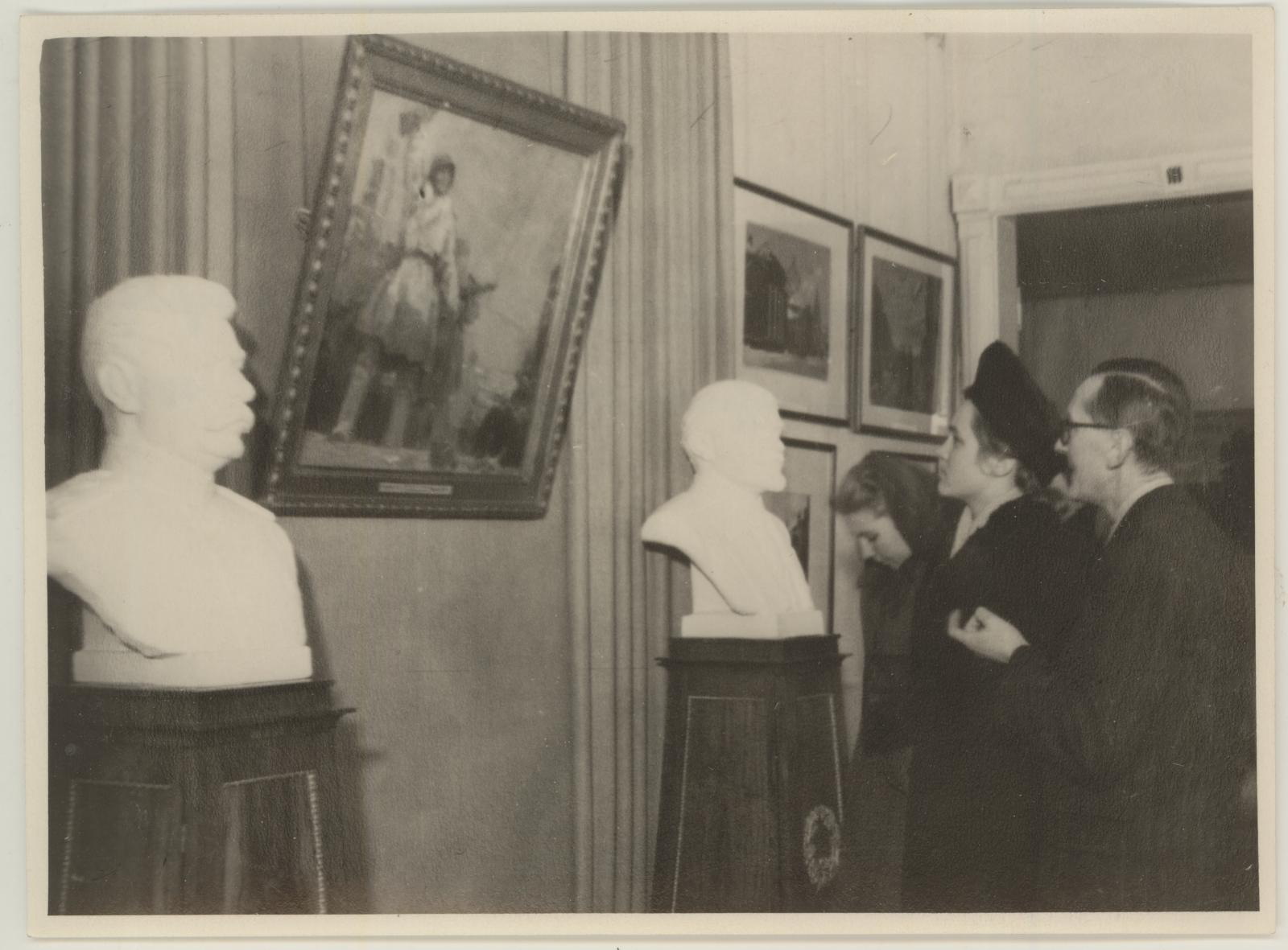 Tartu R. Kunstimuuseum ekspos. "Vene ja Nõukogudekunsti näitus" 1949. a.