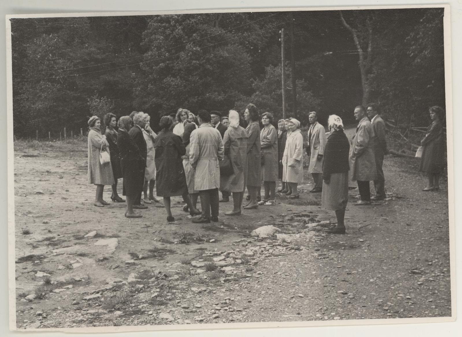 Ametiühingu ekskursioon Eesti Riiklikus Vabaõhumuuseumis 12. sept. 1965.