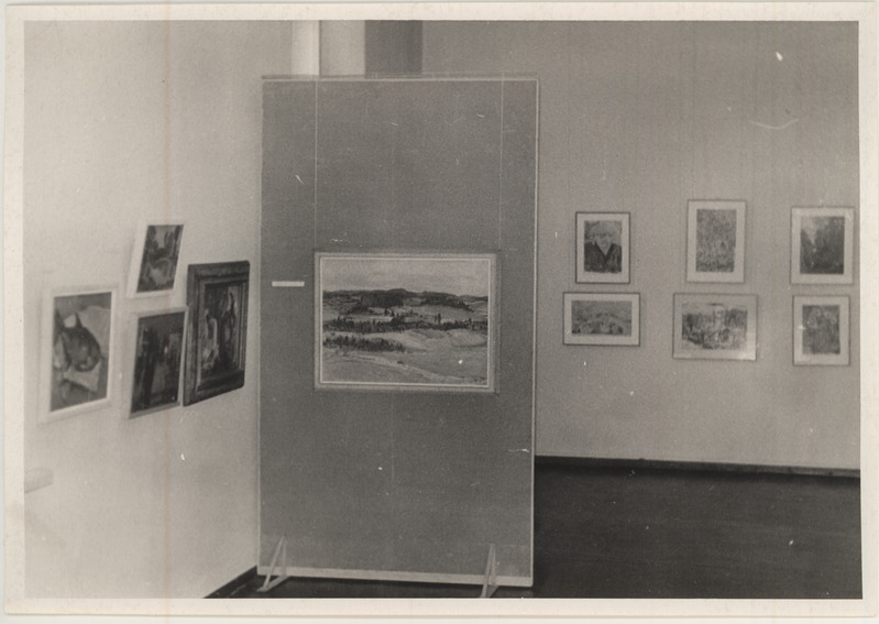 Jaan Tassa kuntikogu näitus II korrusel 23. sept. - 26. okt. 1969