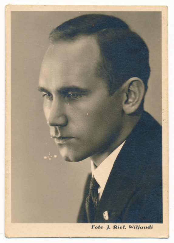 foto, Hugo Žirnask, 1933, foto J. Riet