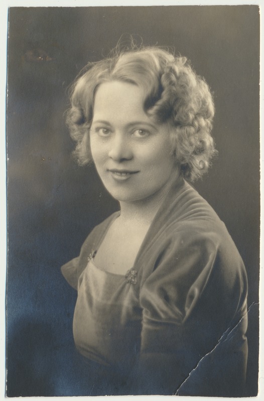 foto, Linda Dreyman (Matson), u 1935