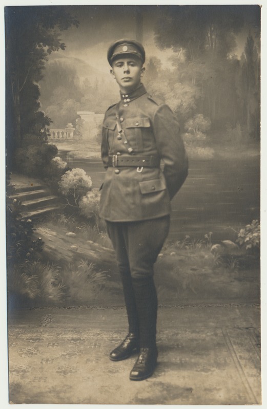 foto, August Kartus, 1920ndad, foto Tamm (Pärnu)