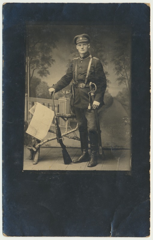 foto, W. Kohl (mees), 1919, Walka