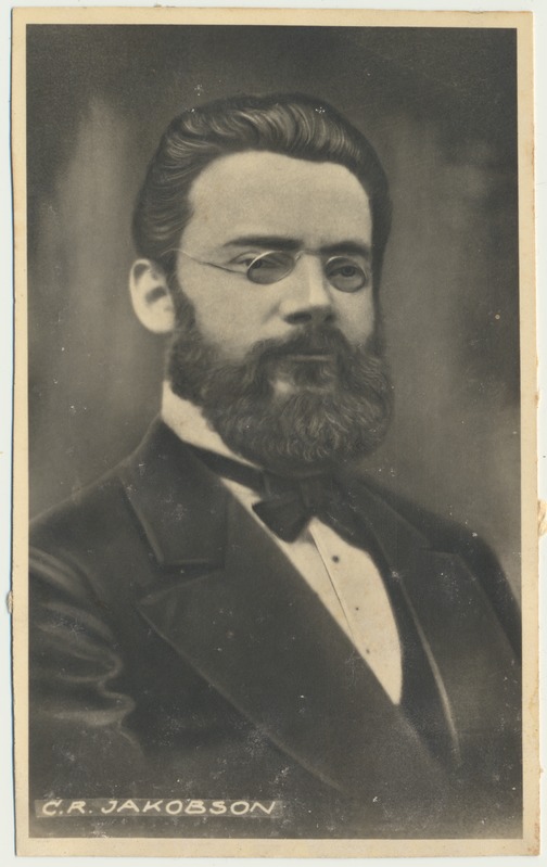 foto, Carl Robert Jakobson, u 1870, foto J. Parikas