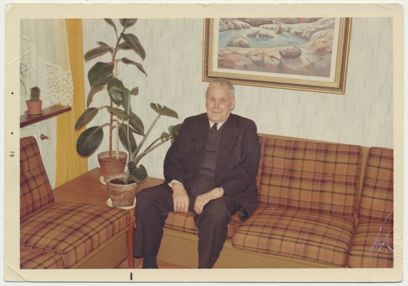 foto, August Leisk, 1970
