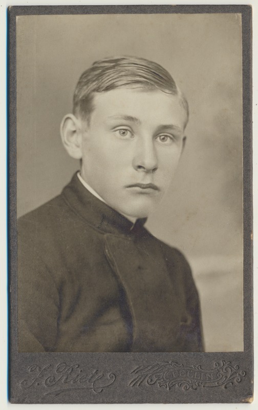 foto, Alfons Oskar, 1916, foto J. Riet