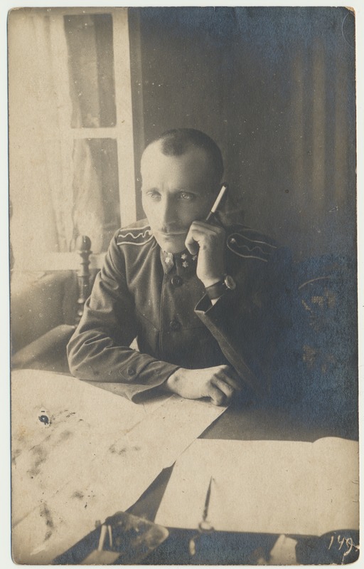 foto, Johan Schmidt, 1919, foto Tamm (Pärnu)