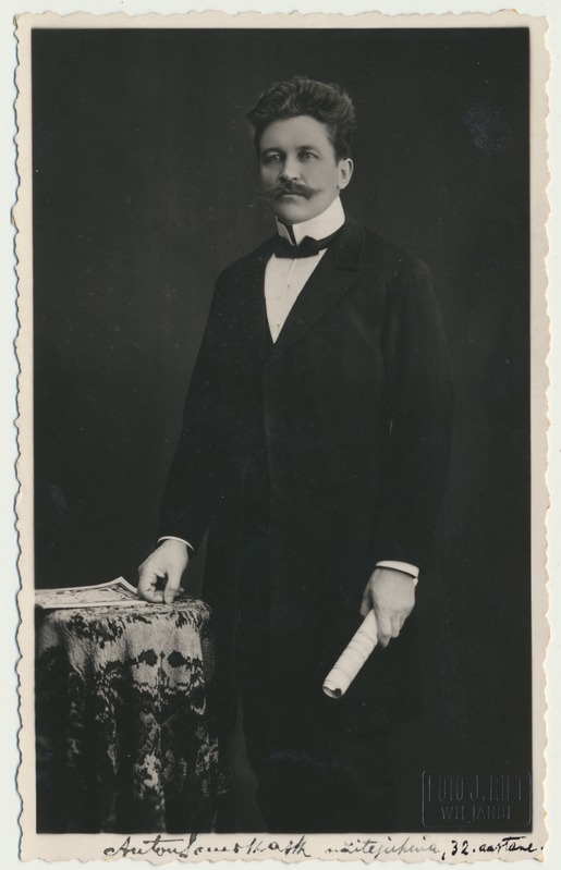 foto, Anton Suurkask, u 1907, foto J. Riet