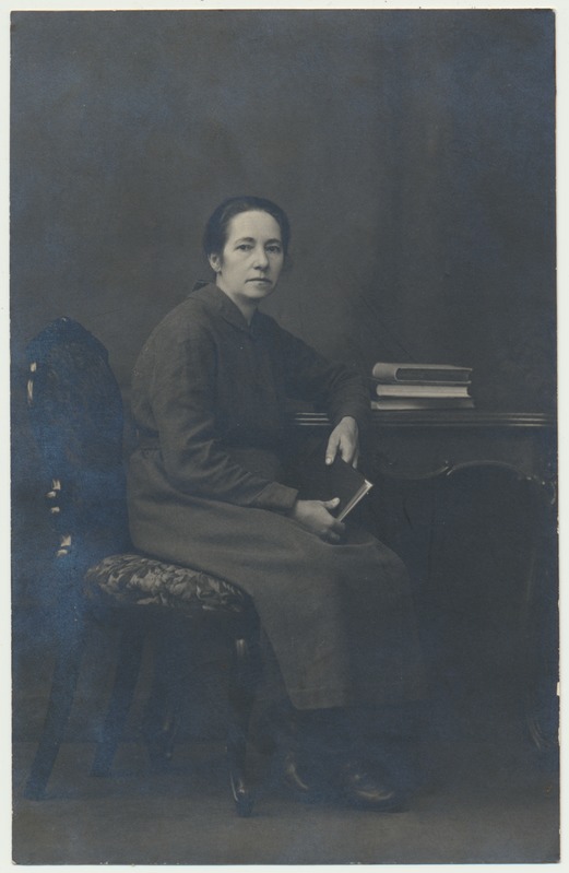 foto, Ella Villmann (Lapp), u 1910