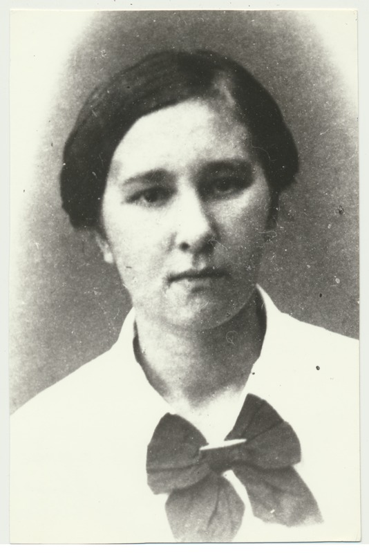 foto, Hilda Villmann (Laks), 1917