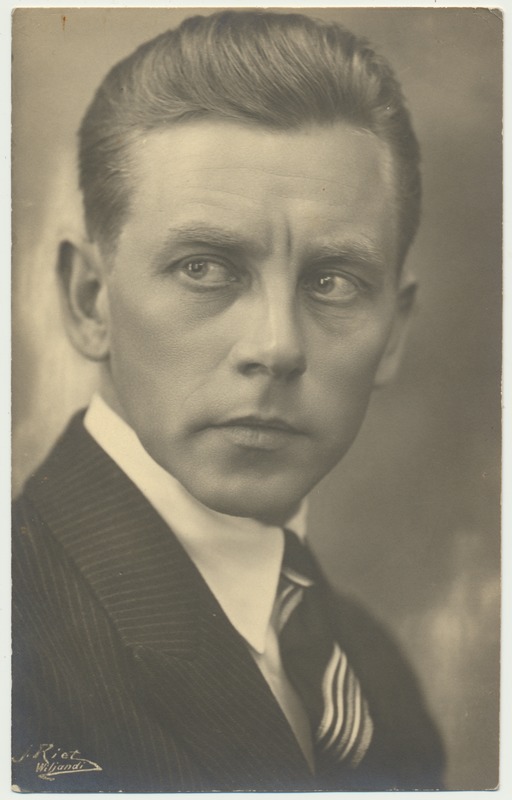 foto, Toomas Tondu (Jüri Koik), u 1920, foto J. Riet