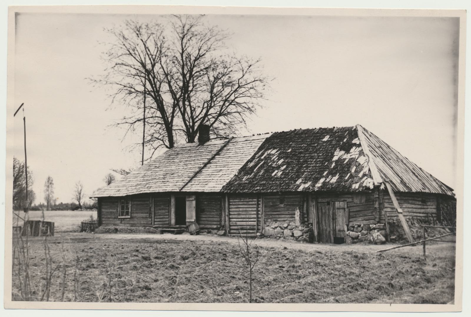 foto, Viljandimaa, Aidu vald, Sarapuu talu saun, 1959
