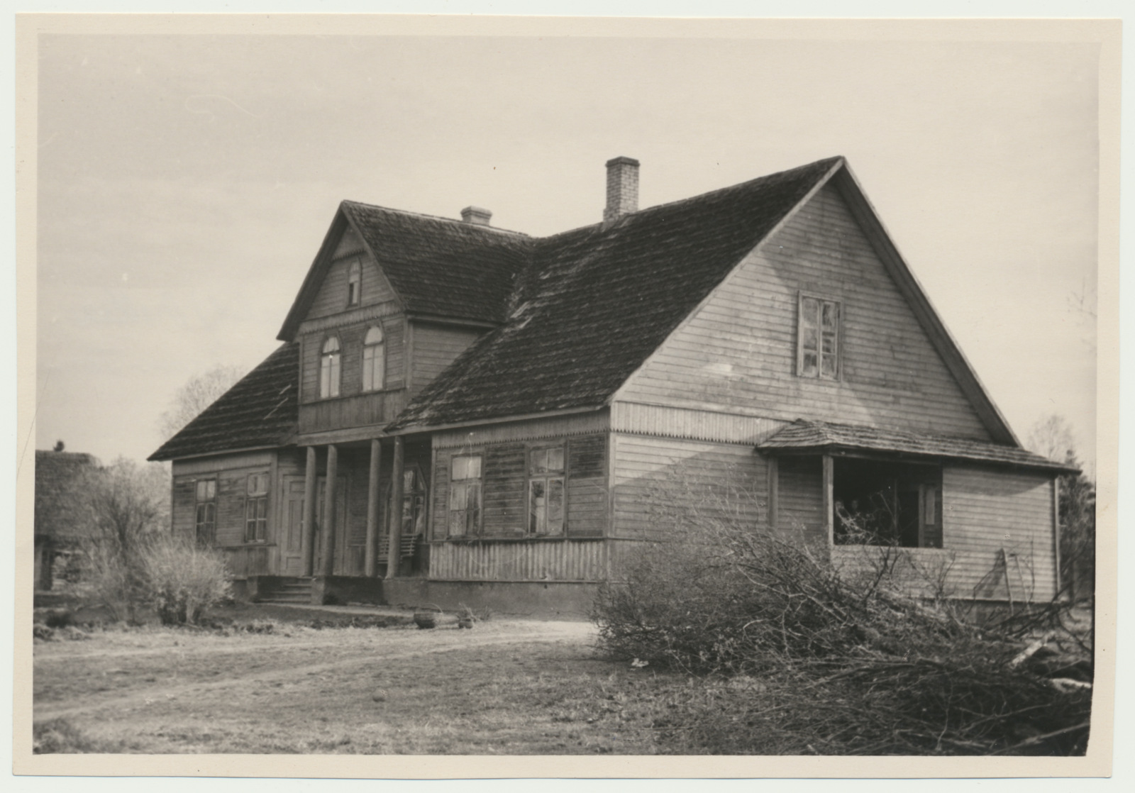 foto, Viljandimaa, Aidu vald, Meltsa talu, siin arreteeriti 1921.a Jaan Tomp