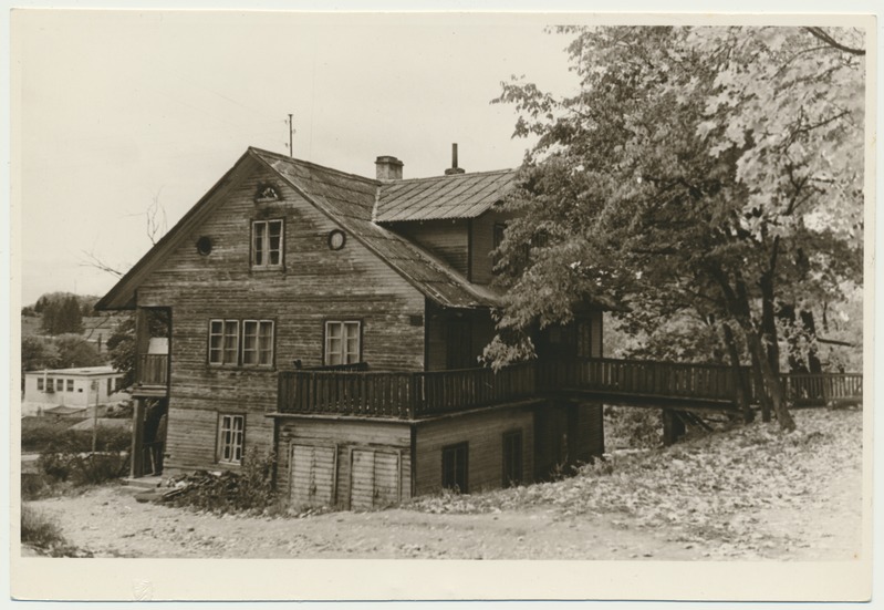 foto, Viljandi, Talli tn 6, ehitusvalitsuse kontor, 1947, foto L. Vellema