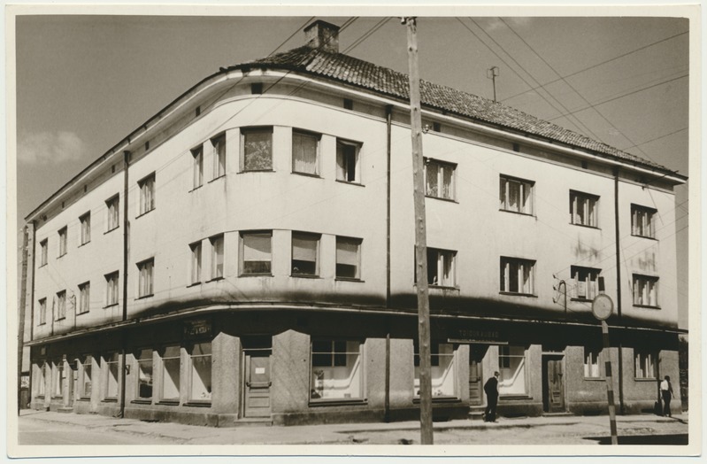 foto, Viljandi, Jakobsoni tn 13, 1951, foto L. Vellema