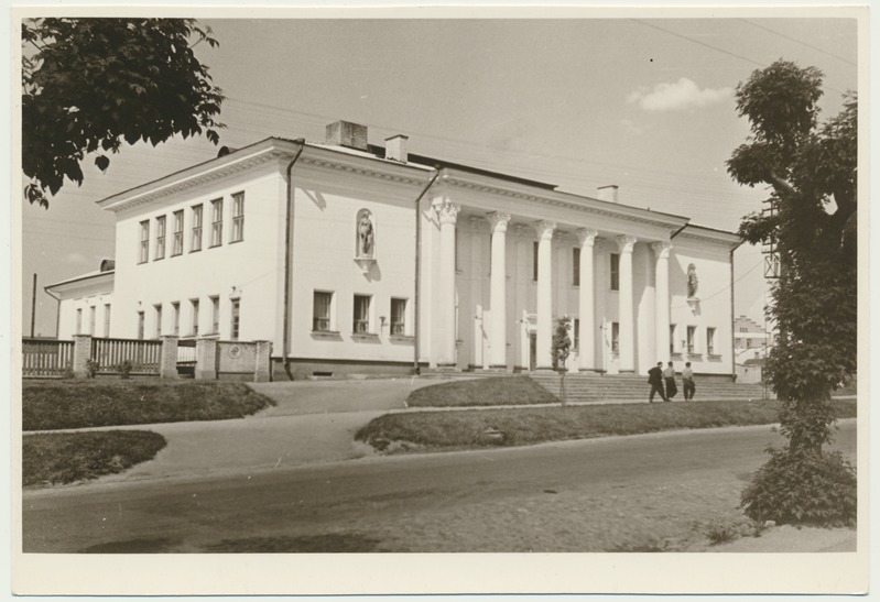 foto, Viljandi, Vaksali tn 4, spordihoone, 1959, foto L. Vellema