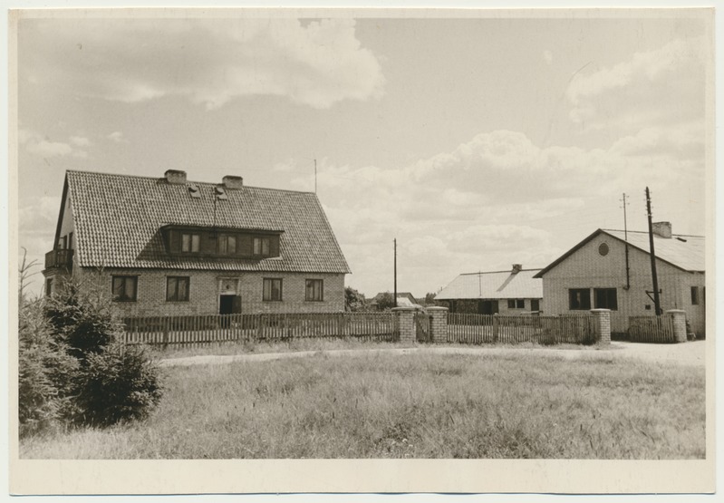 foto, Viljandimaa, Karksi-Nuia, elektrialajaama hooned, 1959, foto L. Vellema