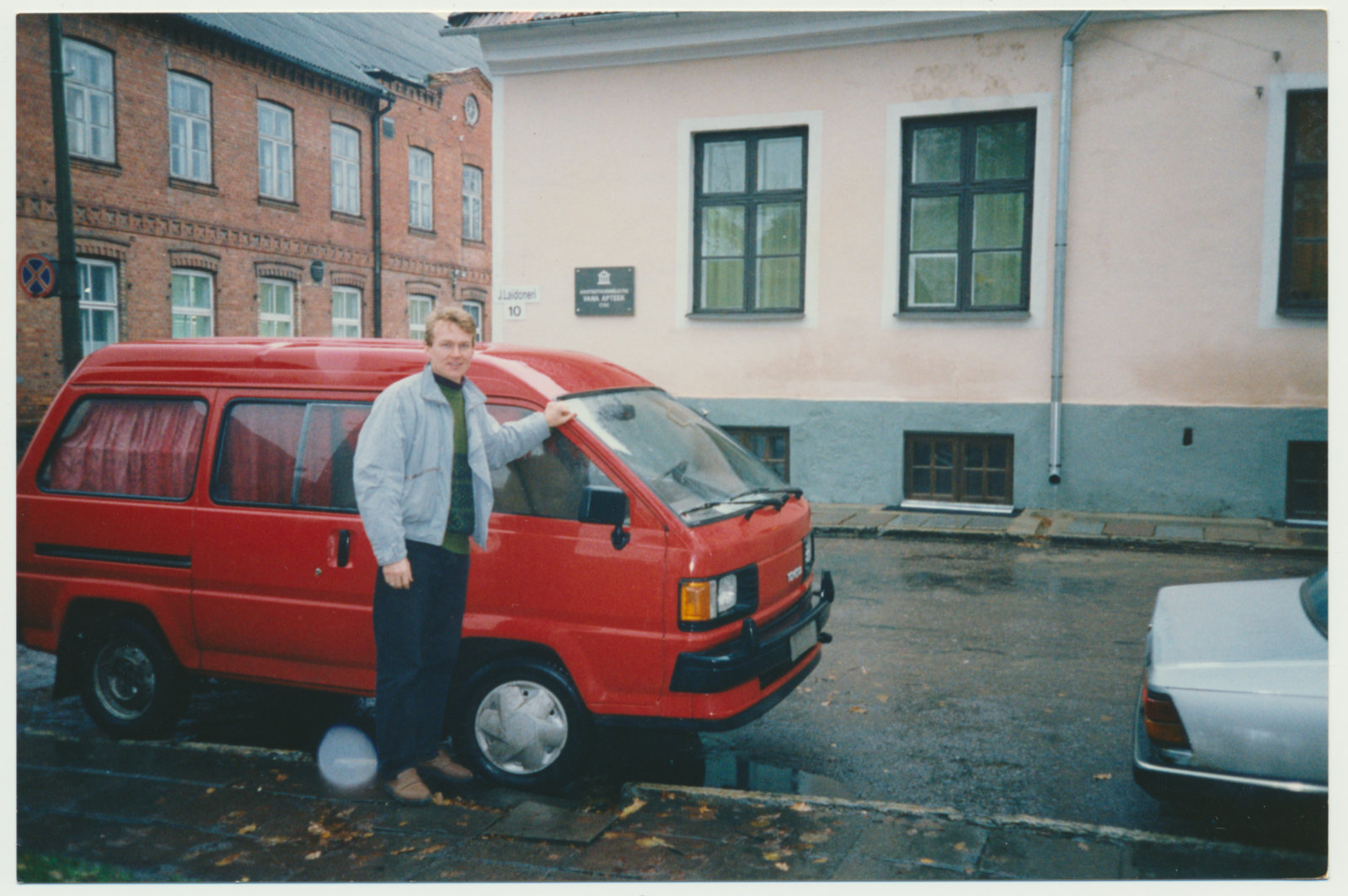 foto, Viljandi muuseum, uus mikrobuss, 1993